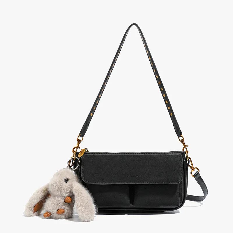 

2025 Vintage Shoulder Bag for Women, Genuine Leather Multi-way Crossbody Purse, Retro Chic Bag for Dating & Daily Commute