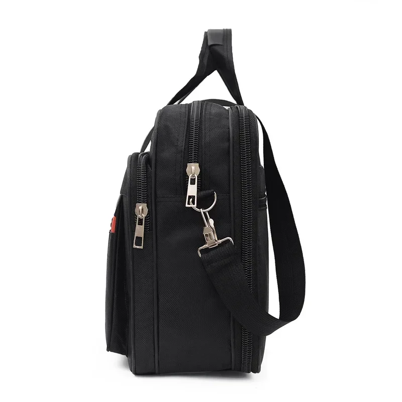 New Fashion Fashion Men Briefcases Office Business Casual Shoulder Crossbody Bag Large Capacity Handbags Youth Laptop Bags 5C