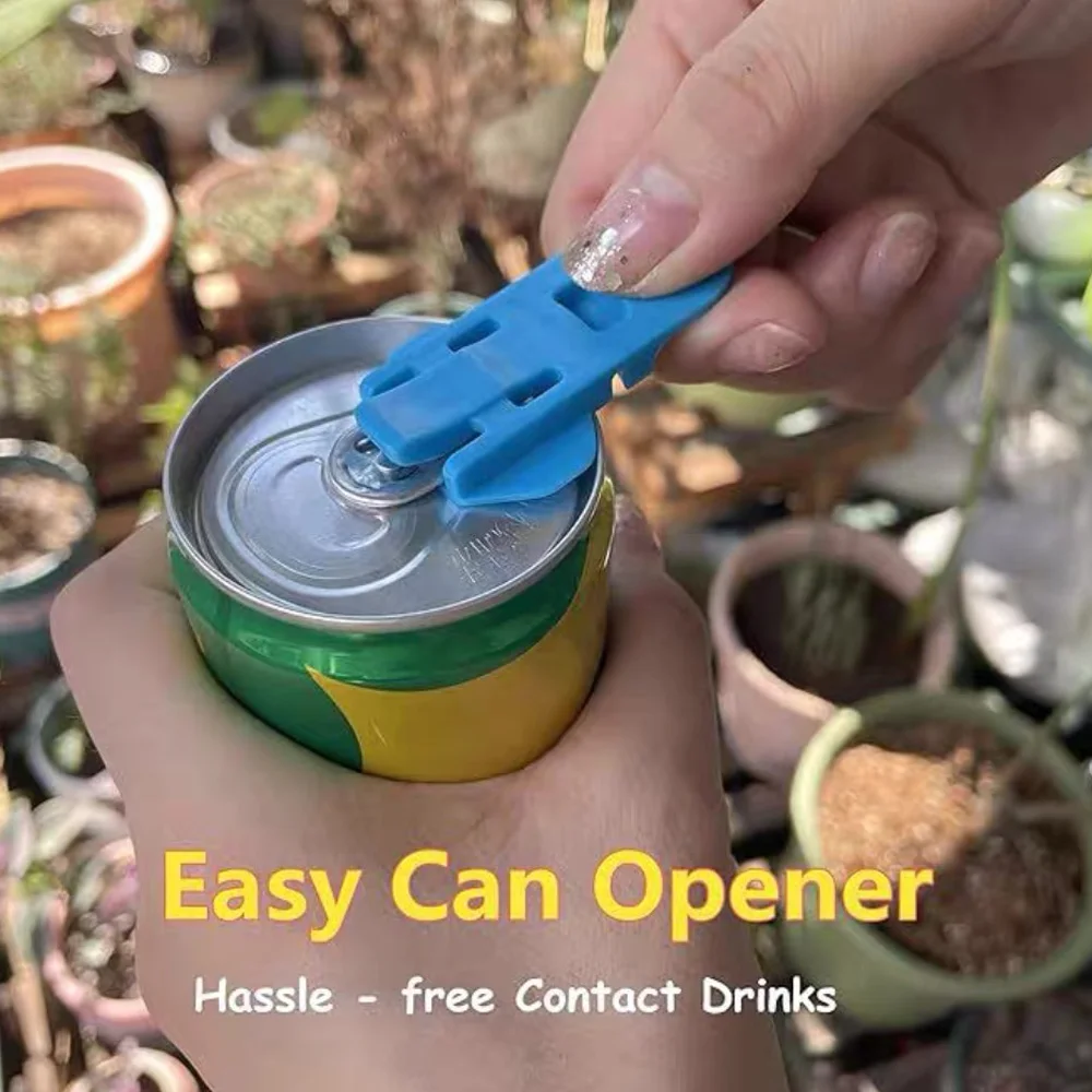 1/3/6/12pcs Multi Colored Beverage Can Opener and Protective Lid - Always on and off - Suitable for Parties, barbecu, and beach