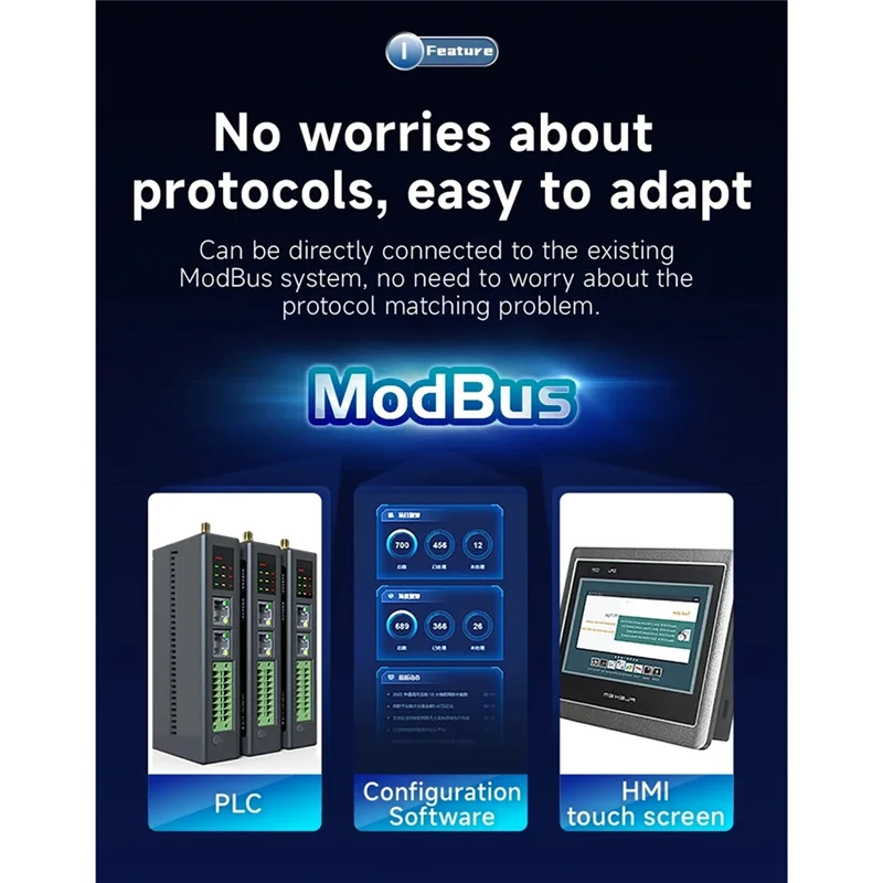

【Must-Haves】Модуль сбора данных о температуре 4-полосный PT100 RTD Modbus RS485 Интерфейс Ethernet Шлюз Watchdog DNS Industrial