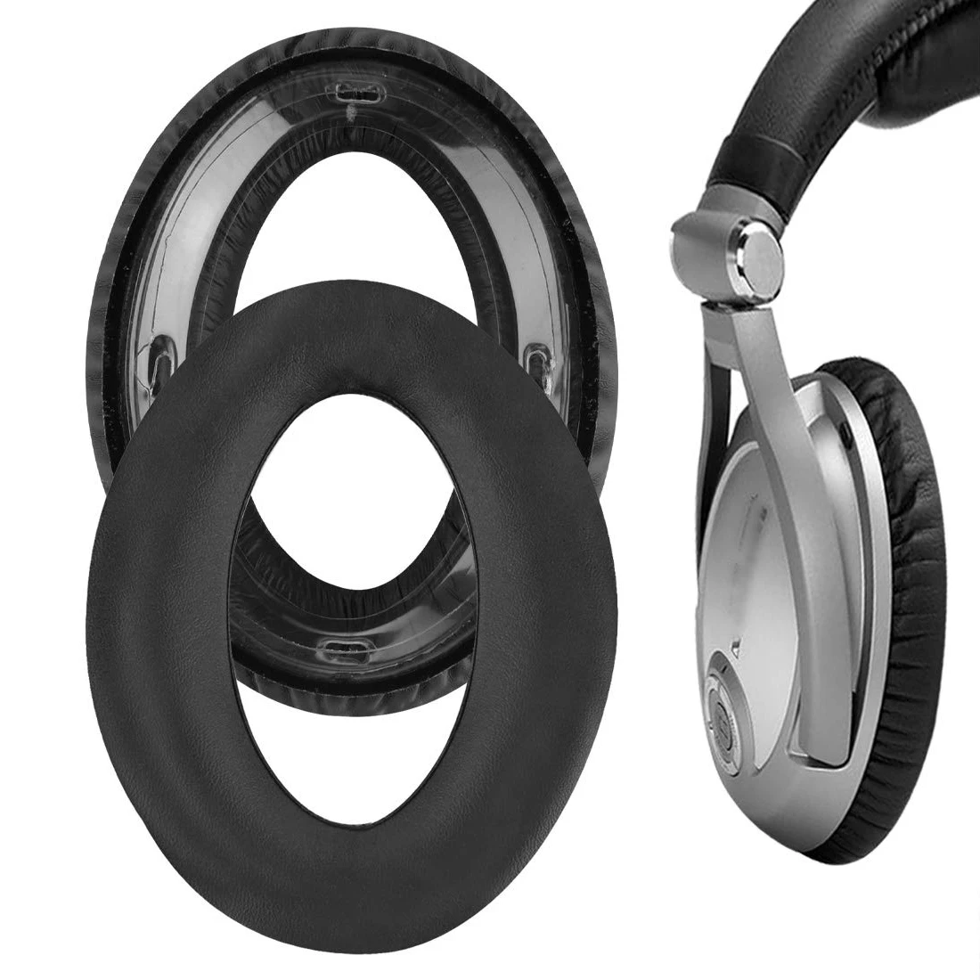 Almohadillas de repuesto para auriculares Sennheiser PXC350 PC350 SE PXE350 HD380 Pro HME95 HMEC250