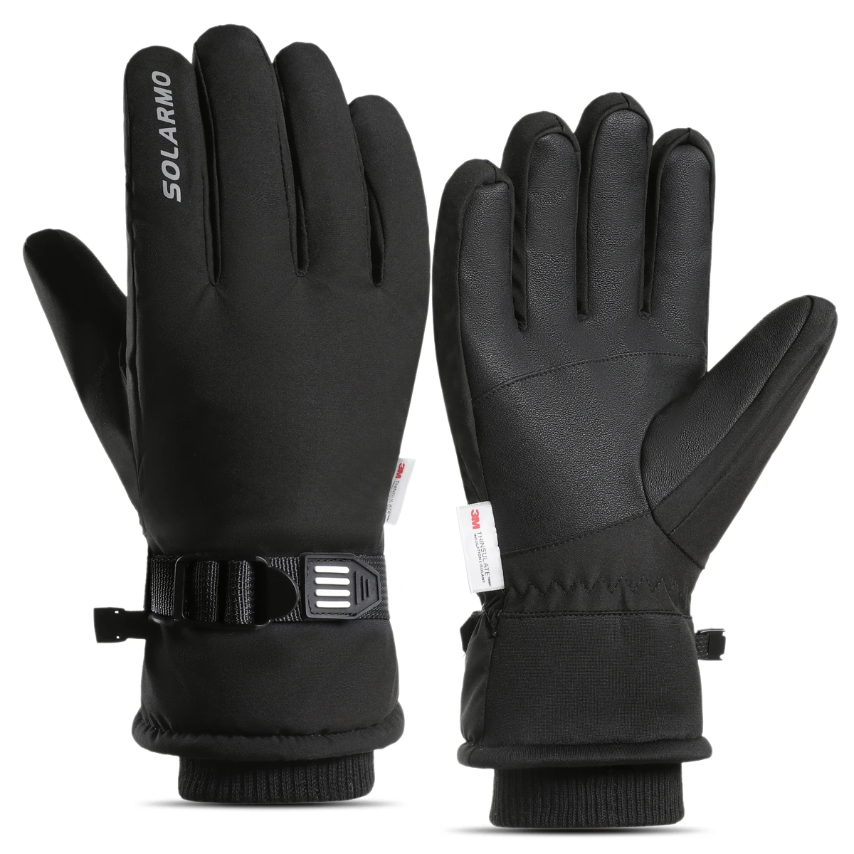 

Winter Motorcycle Gloves Thermal Fleece Lined Cycling Men's Women's Gloves Cold-proof Ski Outdoor Non Slip Touch Gloves Warmth