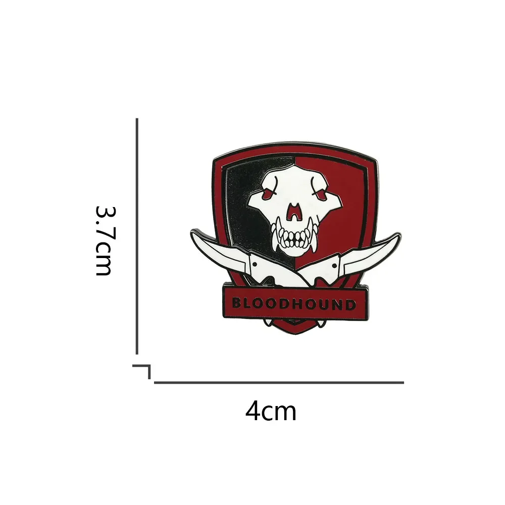 Operation Bloodhound Logo Badge Shooting Games CS:GO Peripheral Enamel Pin Gamers Collect Souvenirs