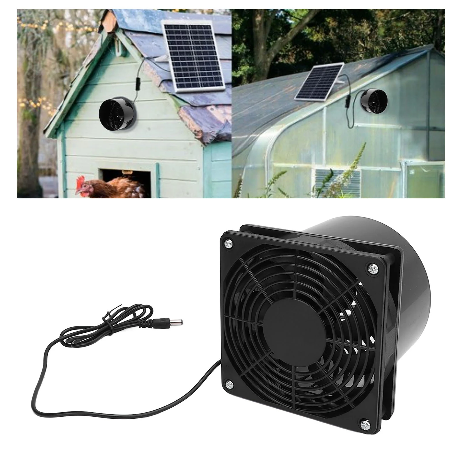 5W Güneş Enerjili Fan Kiti, US - Renewable Energy House incelemesi ve fiyatı