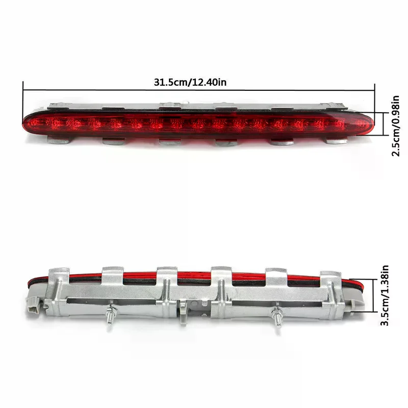 For Mercedes Benz CLK W209 02-09 OE 098200156 2098200556 Red LED Rear 3rd Third High Level Brake Stop Light Car Accessories
