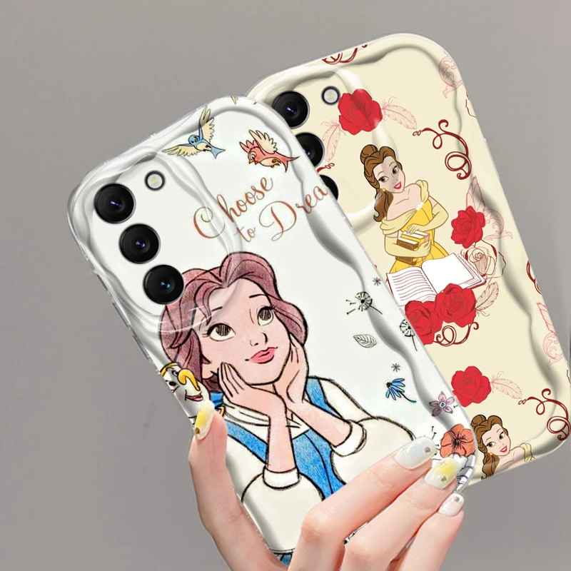 

Beauty And The Beast Cute Art For Samsung S24 S23 S21 S20 Ultra Plus FE A73 A72 A71 A51 A31 A05S A05 A04 5G Wave Oil Soft