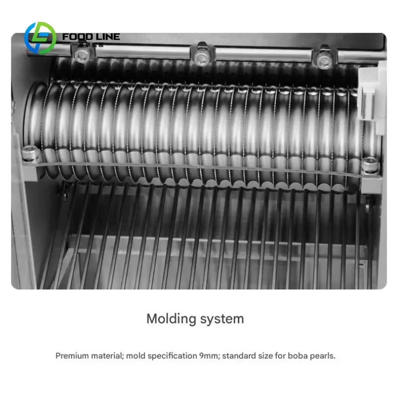 Customized PLC Controlled Tapioca Pearl Forming Machine Uniform Shape Smooth Surface Cassava Pearl Maker