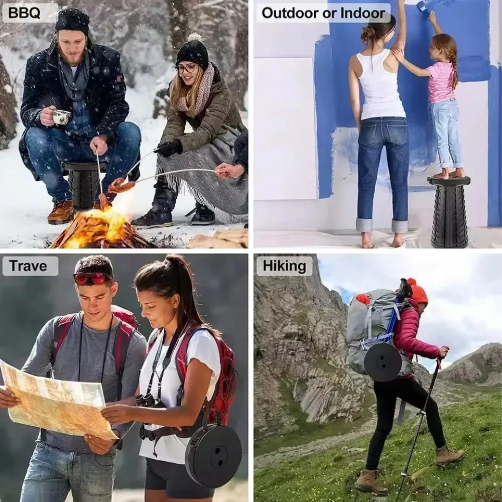 New Popular Foldable Portable Stools, Beach Chairs, Outdoor, Camping, Subway, Queuing, Fishing, Travel, Folding, Picnic Seats