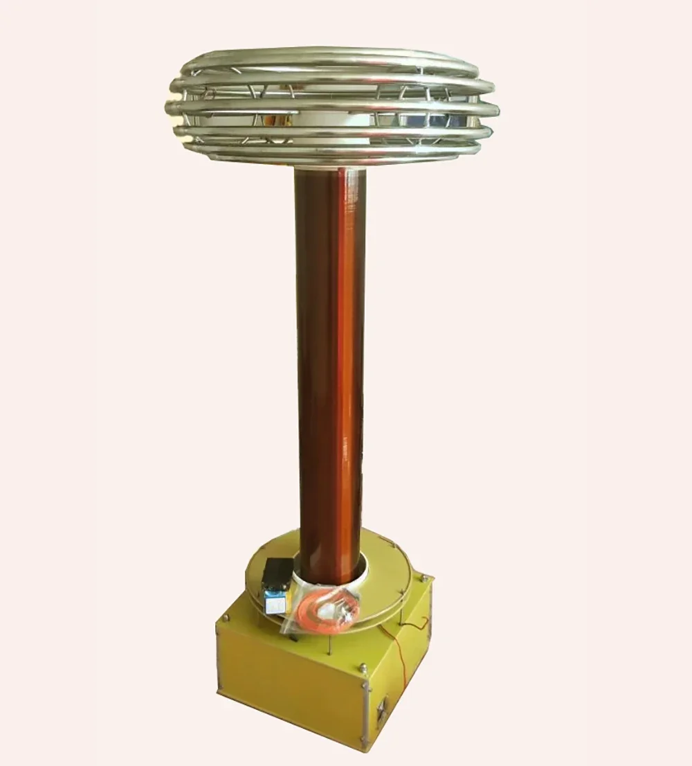 220V Large Tesla Coil 0.5m /1M /1.5m Arc DRSSTC Artificial Lightning Maker Product