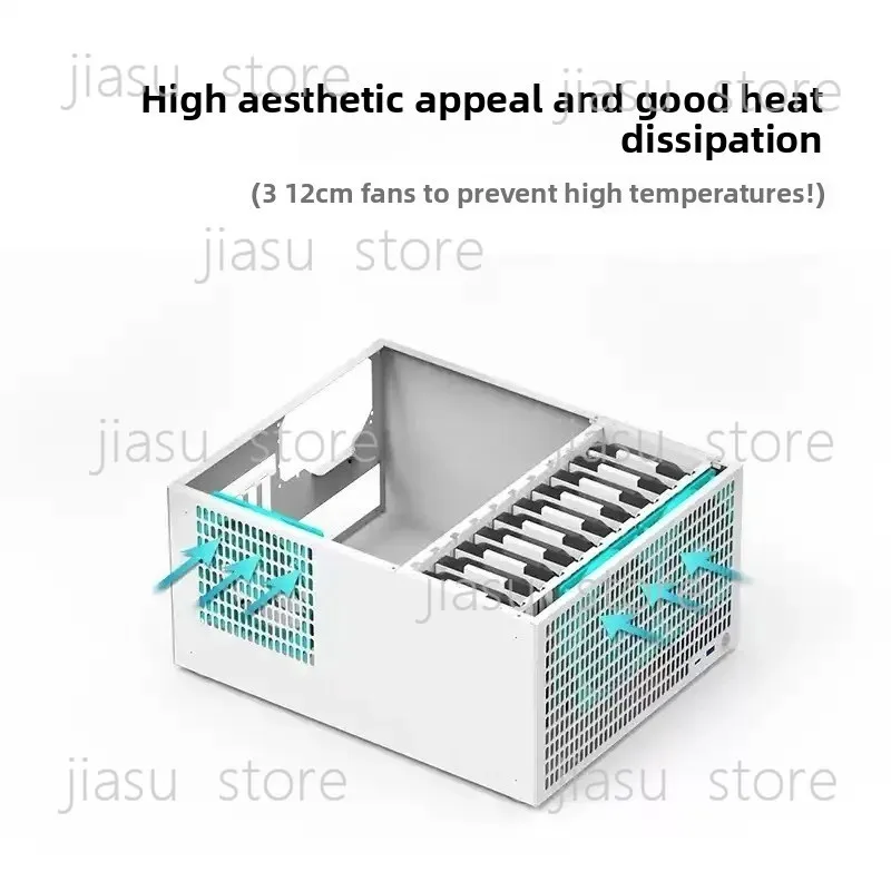for B10 10-bay NAS Case Can install ATX large power supply - view 3