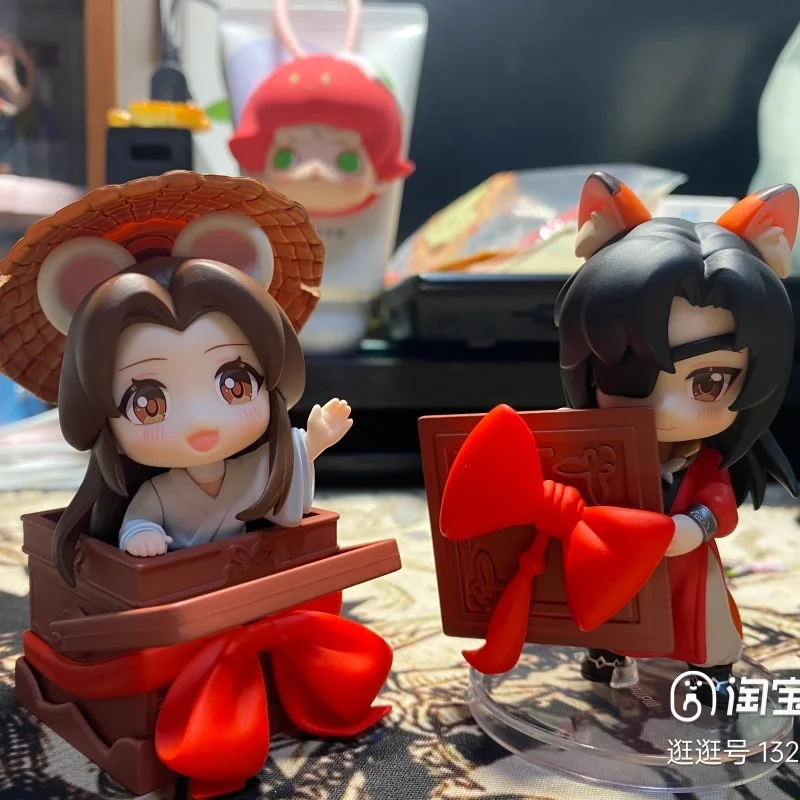 

Anime Heaven Officials Blessing Tian Guan Ci Fu Xie Lian Hua Cheng Q Version Happy Birthday Fangxin Ruixian Action Figure Gifts