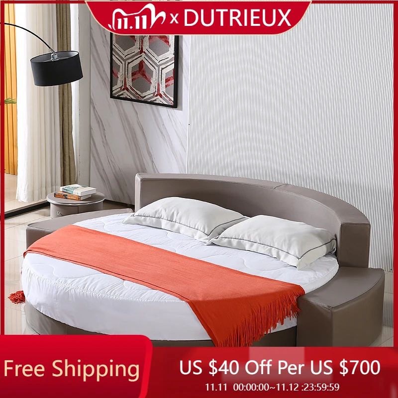 

Двуспальная круглая кровать, экономия места, удобная японская татами, дизайн солнца, милая эстетичная кровать для спальни, скандинавская мебель для салона Muebles