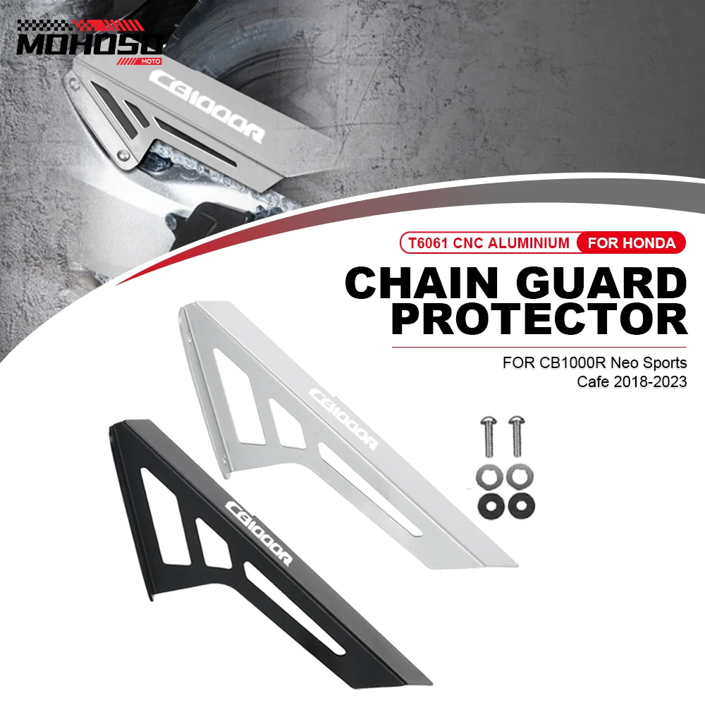 

Motorcycle Aluminium Chain Guard Cover Protection FIT For Honda CB1000R Neo Sports Cafe 2018 2019 2020 2021 2022 2023 CB 1000R