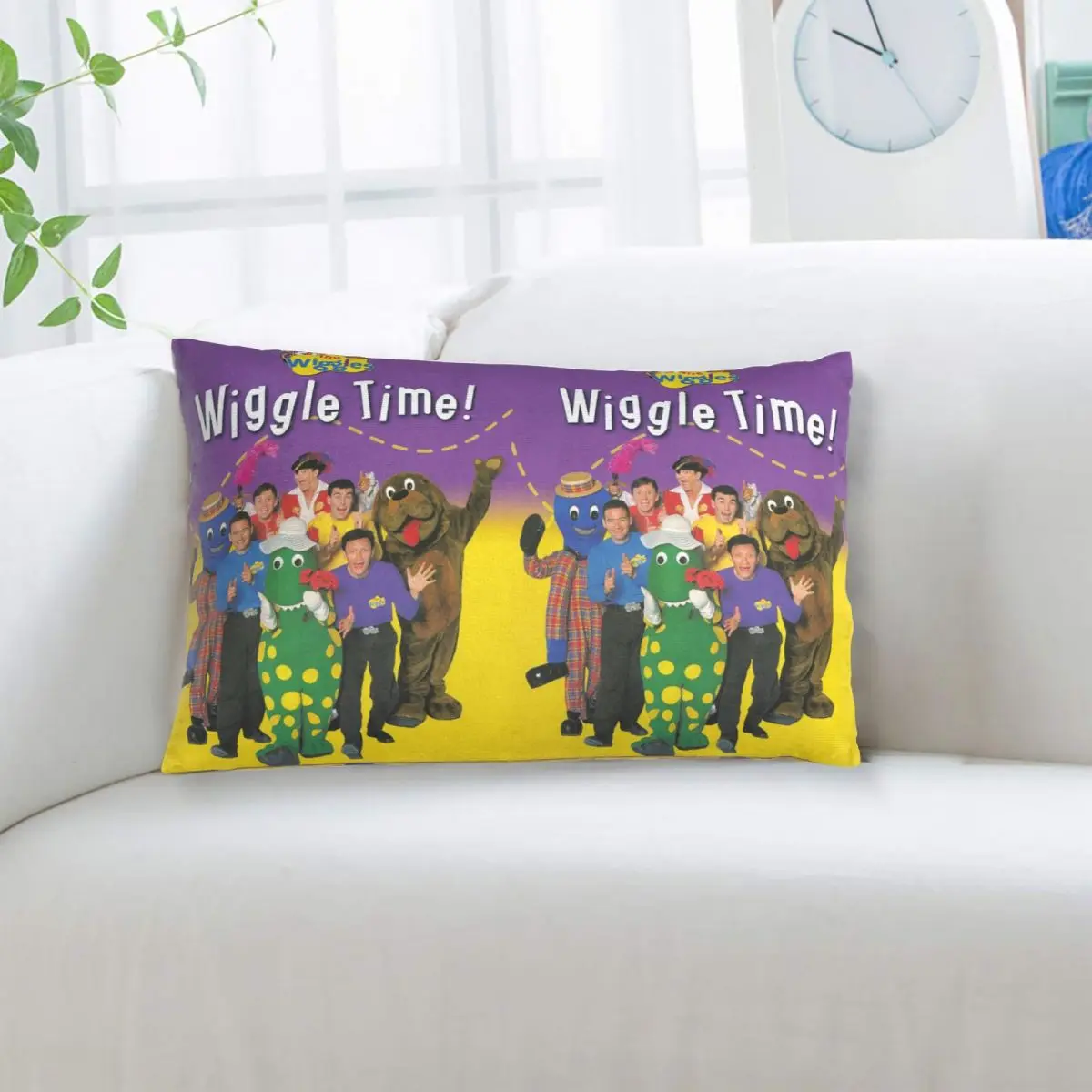 The Wiggles Tv Show Music Band Rectangle Pillowcase Cushion Cover Decorative Bedroom Bed Home Comfort Throw Pillow