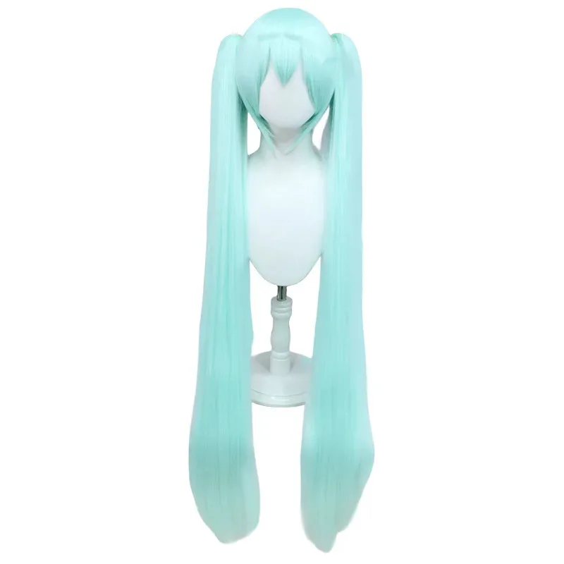 Perruques de Cosplay Miku en Fiber synthétique résistante à la chaleur, 20 couleurs, perruque de chanteuse japonaise pour femmes, accessoires de tenues Anime Lolita COS