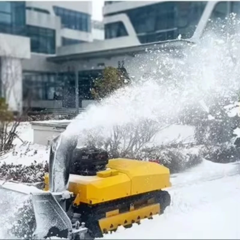 カスタマイズ可能なリモコン式自走式除雪機、強力な除雪機で街路の除雪に最適