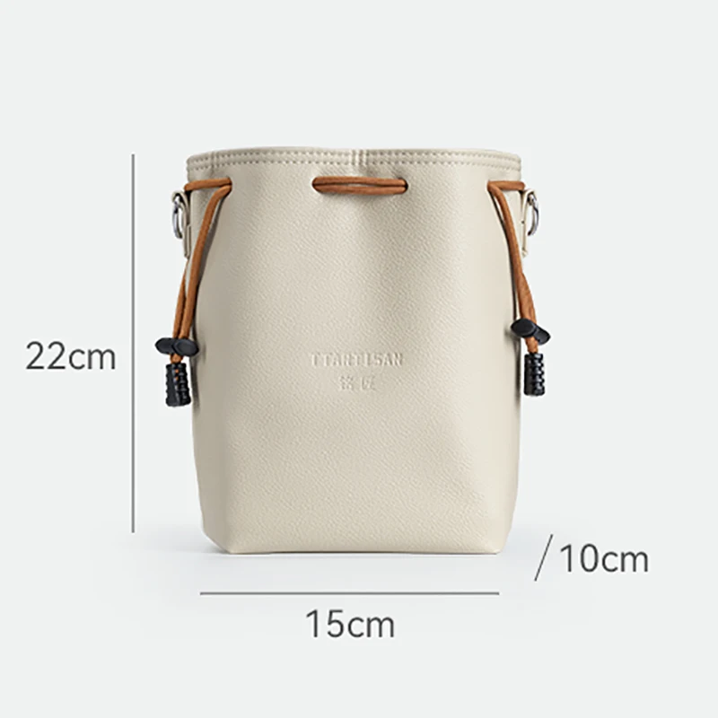 Сумка для хранения TTArtisan, сумка для объектива камеры, сумка через плечо, универсальная сумка из искусственной кожи для Sony Nikon Canon Fuji Meike Viltrox