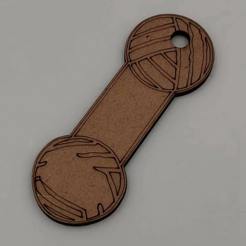 Pegs De Fio Em Branco para Embrulho, Amostras De Fio, Corda Trançada e Linha De Costura, Durável, Fácil de Usar, Natal