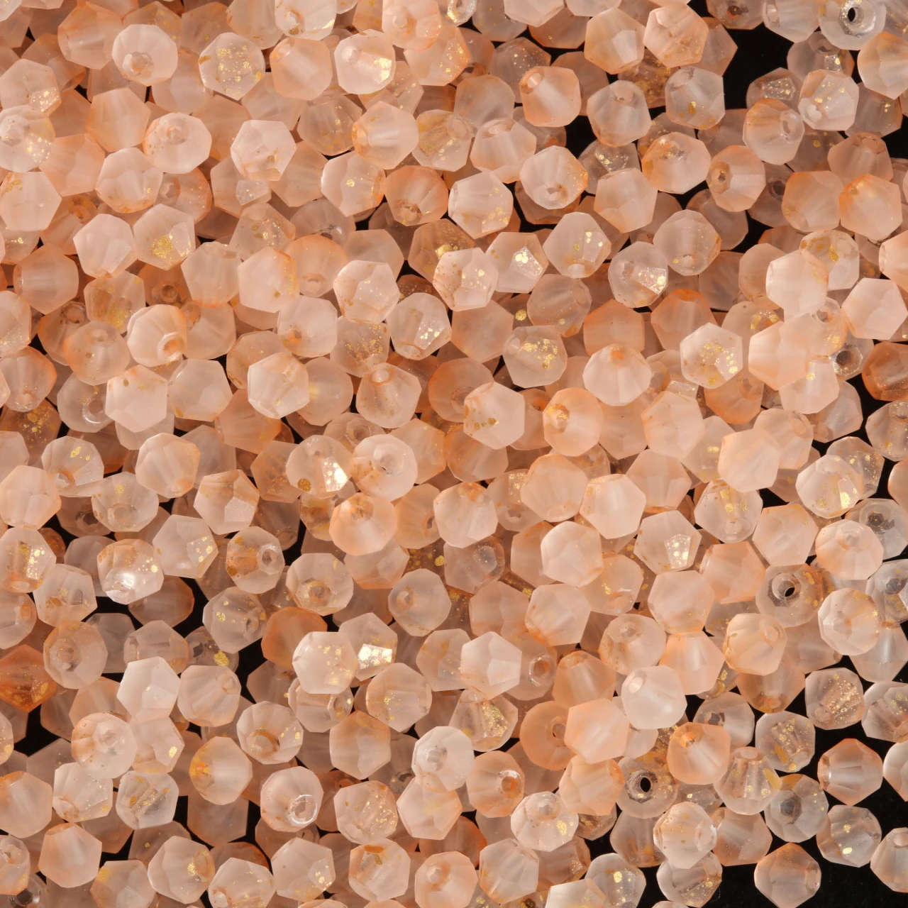 New Color 4mm 1360pcs/bag Bicone Crystal Glass Beads Loose Spacer Beads For Jewelry Making DIY Necklace Bracelet