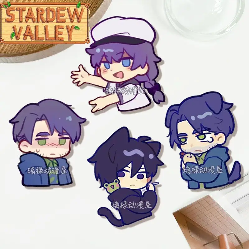 Stardew Valley Cute Enamel Badge Pin Anime Peripheral Brooch Student Backpack Decorative Ornament Gift for Bag Decoration