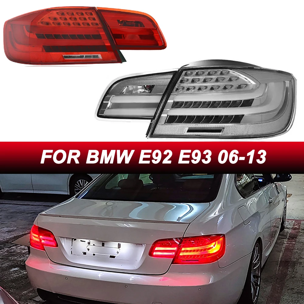 LED Tail Lights for BMW 3 Series E92 E93 06-13 new style led DRL Car Taillights Assembly Signal Auto Accessories Modified Lamp