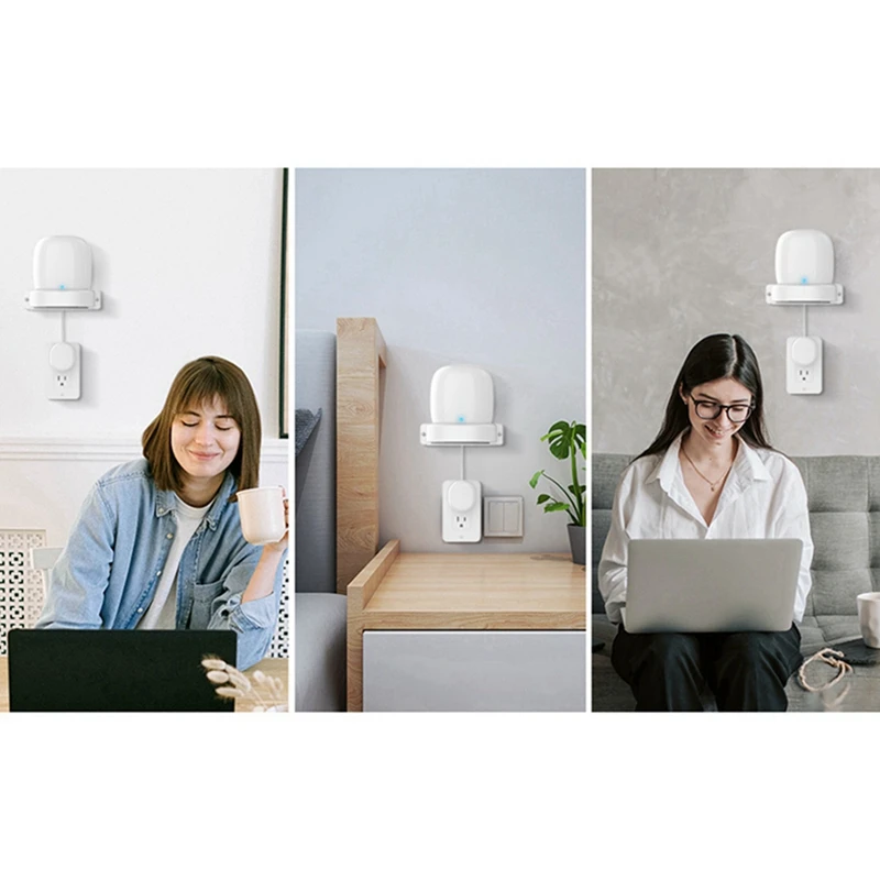 Nouveau-pour Google Nest Wifi Pro support de montage mural haut-parleur Intelligent support de rangement mural Base, 8 pièces