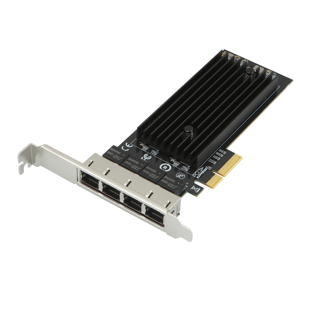Intel I226 4 Ports 2.5GbE PCIe Network Card Quad RJ45 Port LAN