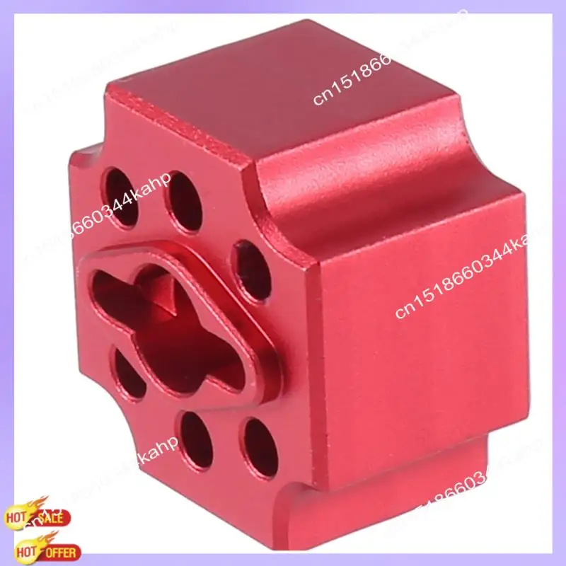 

CLCU 2PCS Metal Differential Spool Differential Locker Spool For 1/8 Traxxas Sledge 95076-4 RC Car Upgrades Parts Red
