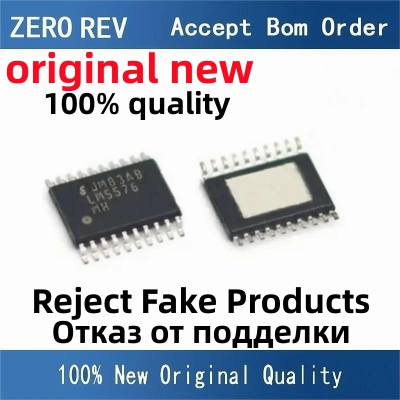 2-5Pcs 100% New LM5576MHX LM5576MH LM5122MHE LM5122MH LM25576MHX LM25576MH TSSOP20 original chips ic