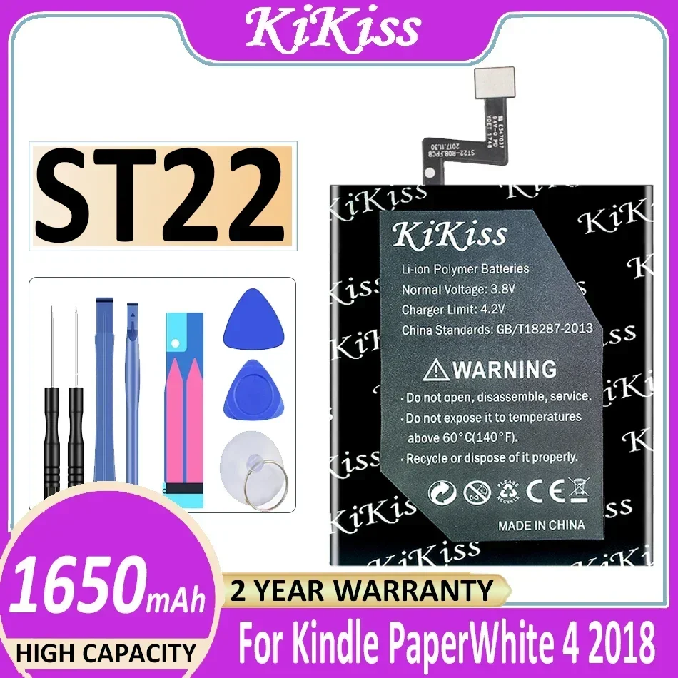 Battery ST22 1650mAh for Amazon Kindle Paperwhite 4 2018 Bateria