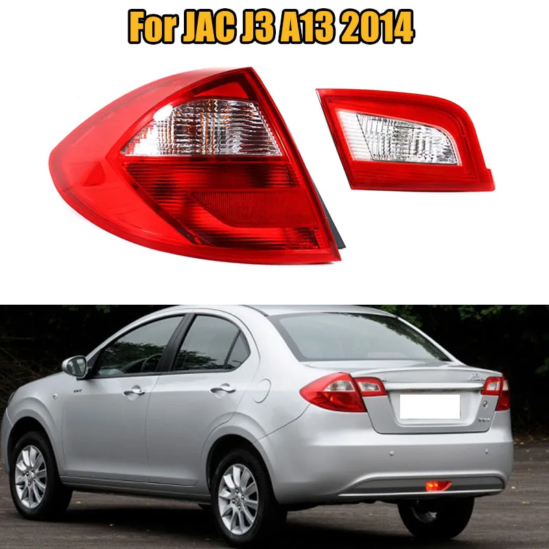 

For JAC J3 IEV4 2014 Rear Bumper Fog Light Reflector Stop Light Rear Fog Light Brake Lamp Warning Lamp 4133100U8260 4133200U8260
