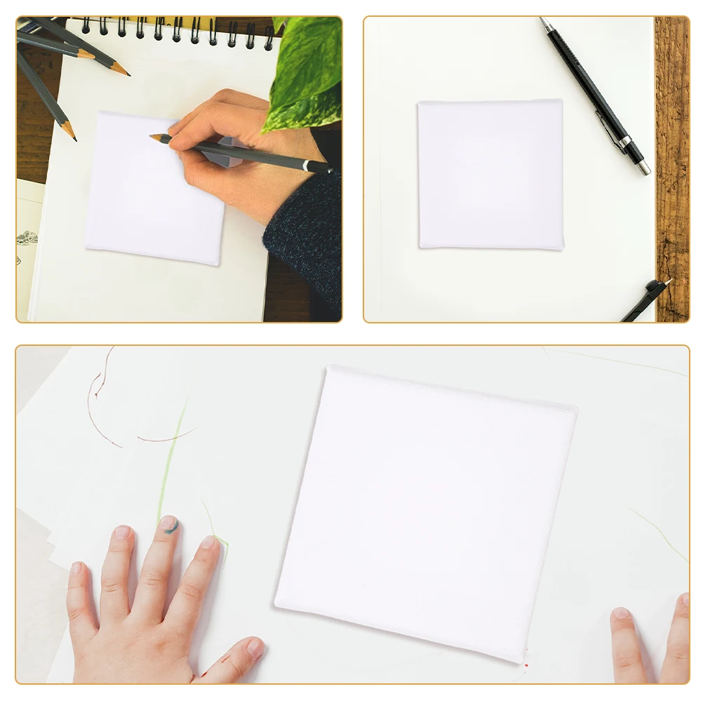 6 قطع قماش فارغ مع إطار مجموعة قماش اللوحة الصغيرة للفنون والحرف اليدوية والمشروعات المدرسية واللوازم الفنية المحمولة لجميع مستويات المهارات #3