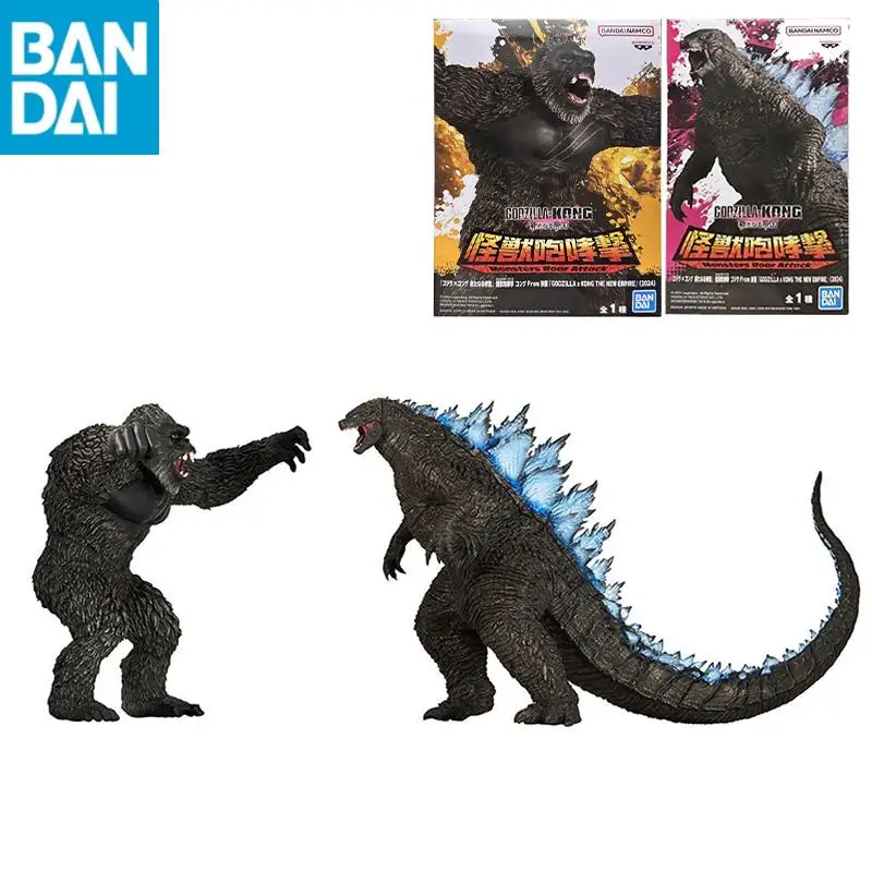

In Stock Original Genuine BANDAI NAMCO BANPRESTO Godzilla x Kong : The New Empire King Kong VS Godzilla Collector Figurine Toys