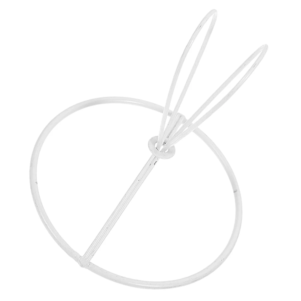 

Conical Lampshade Frame Ring Chandelier Cage Ceiling Light Bracket Metal Wire Guard Holder For Diy Home Restaurant Lighting