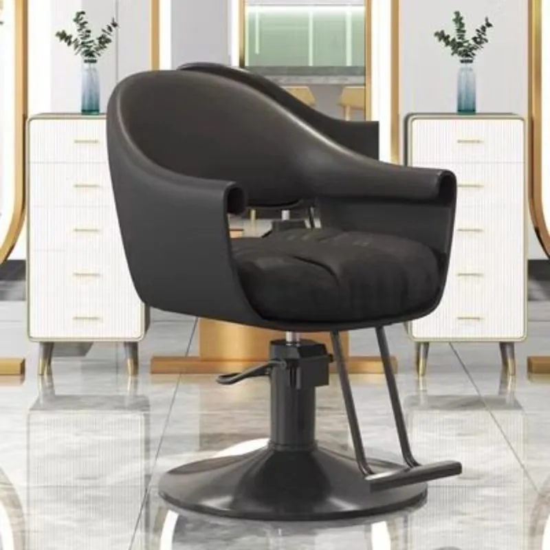 Swivel Nordic Modern Barber Chair Stylist Styling Pedicure Facial Barber Chair Equipment Taburete Con Ruedas Beauty Furniture