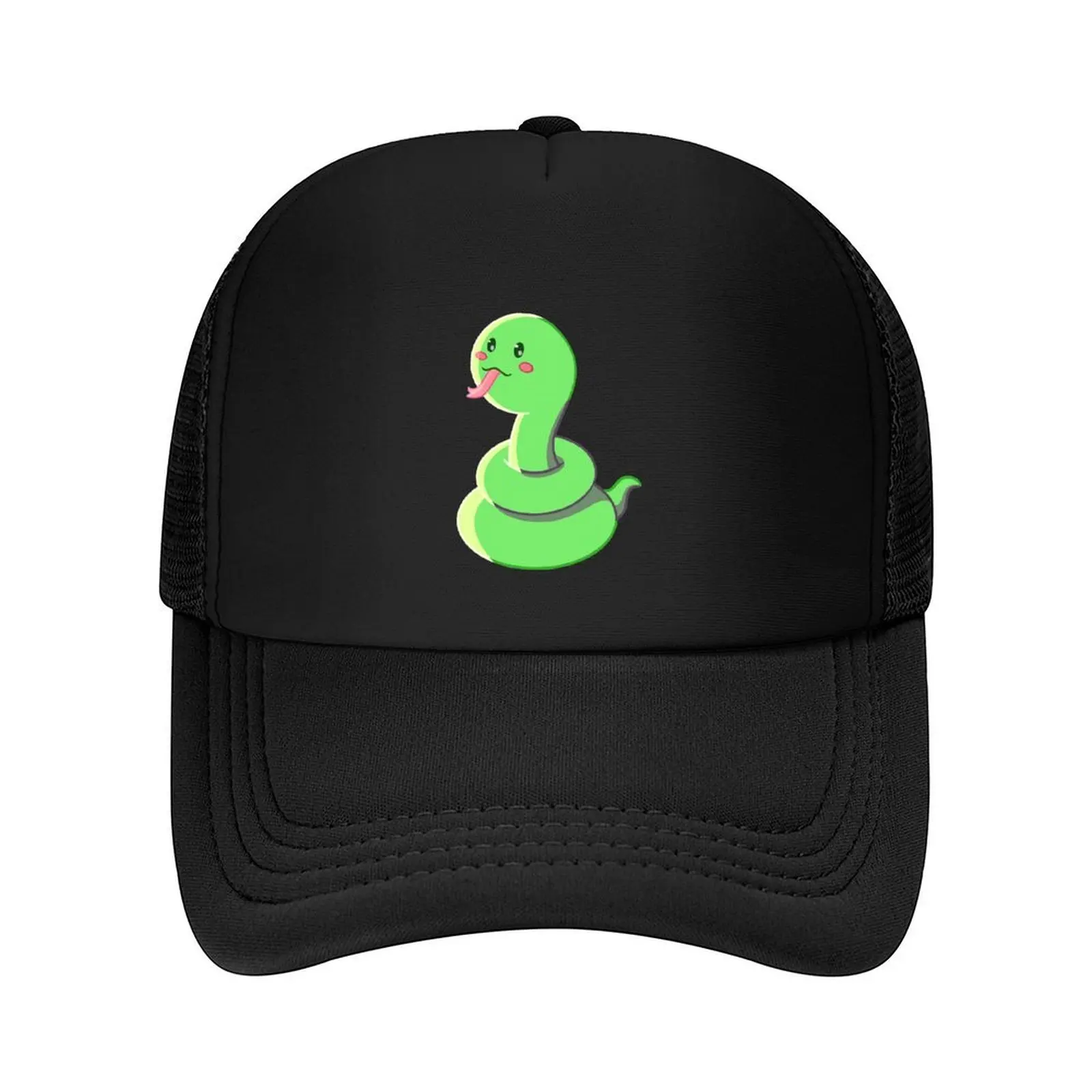 

Cute Kawaii Cartoon Little Snake Baseball Cap Hat men Male hat Visor winter hats for men Caps For Women Men's