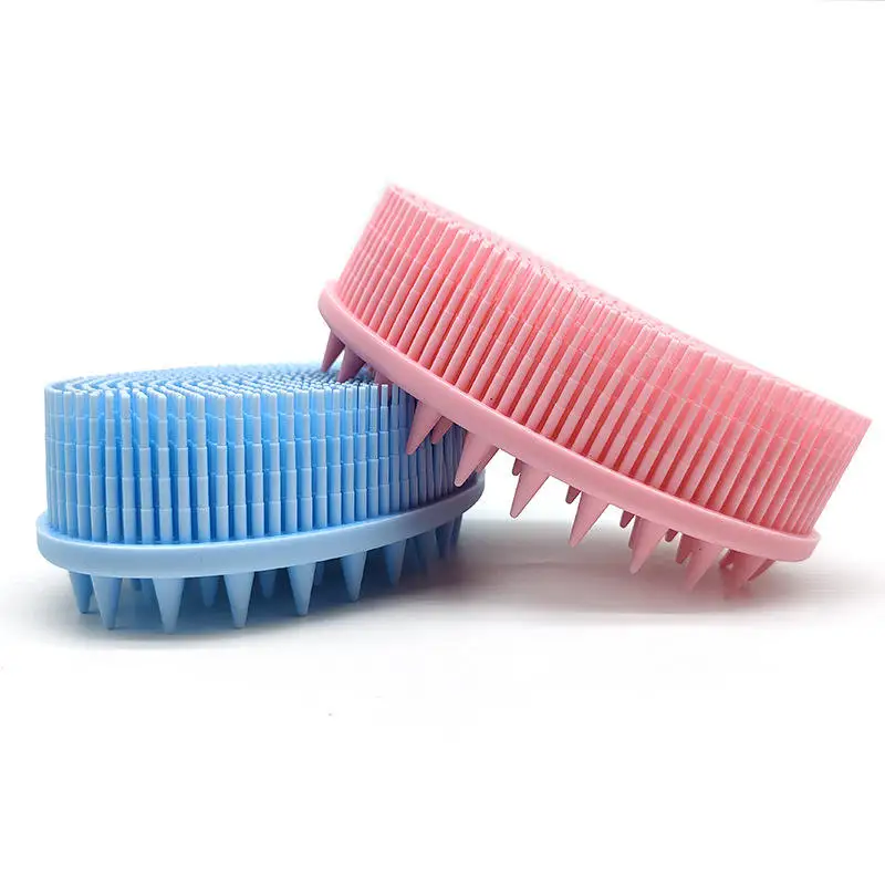 

Silicone Head Body Scalp Massage Brush Silicone Shampoo Brush Hair Washing Comb Shower Brush Bath SPA Massage Brush Hair Brush