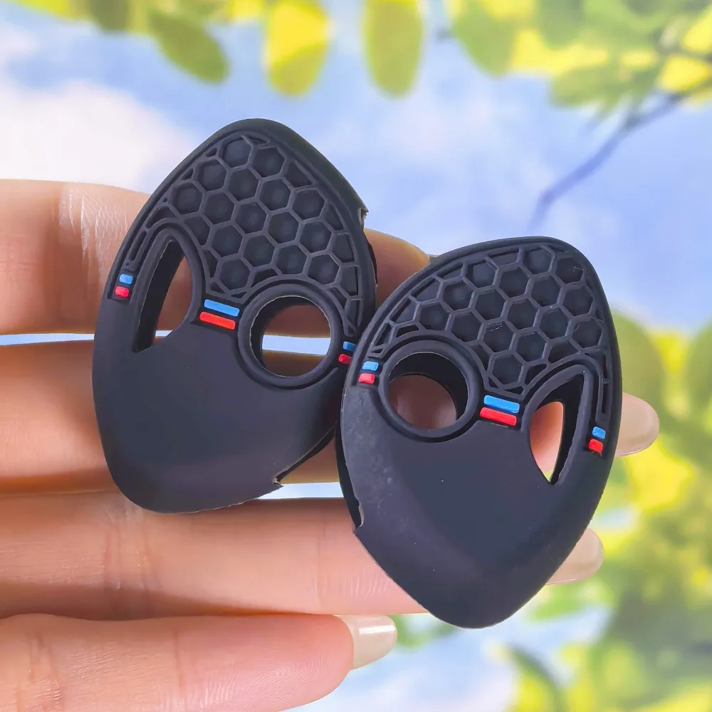Performance Honeycomb Key Wrap For BMW K1200S K1300R S1000RR R1200RT F650GS F800GS Decorative Motorbike Fob Cover