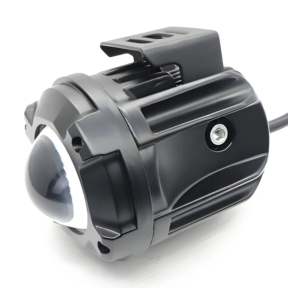 TCYATO دراجة نارية ضوء العمل الخارجي الأضواء عدسة مزدوجة اللون المصباح الكهربائي المصباح تعديل السيارة الخفيفة #3