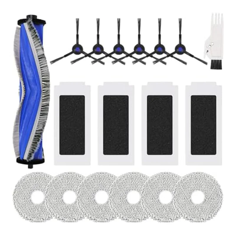 ABJO-Accessories Replacement Compatible For Ecovacs Deebot T30 Pro OMNI / T30 OMNI/ T30S Combo Complete Robot Vacuum Cleaner