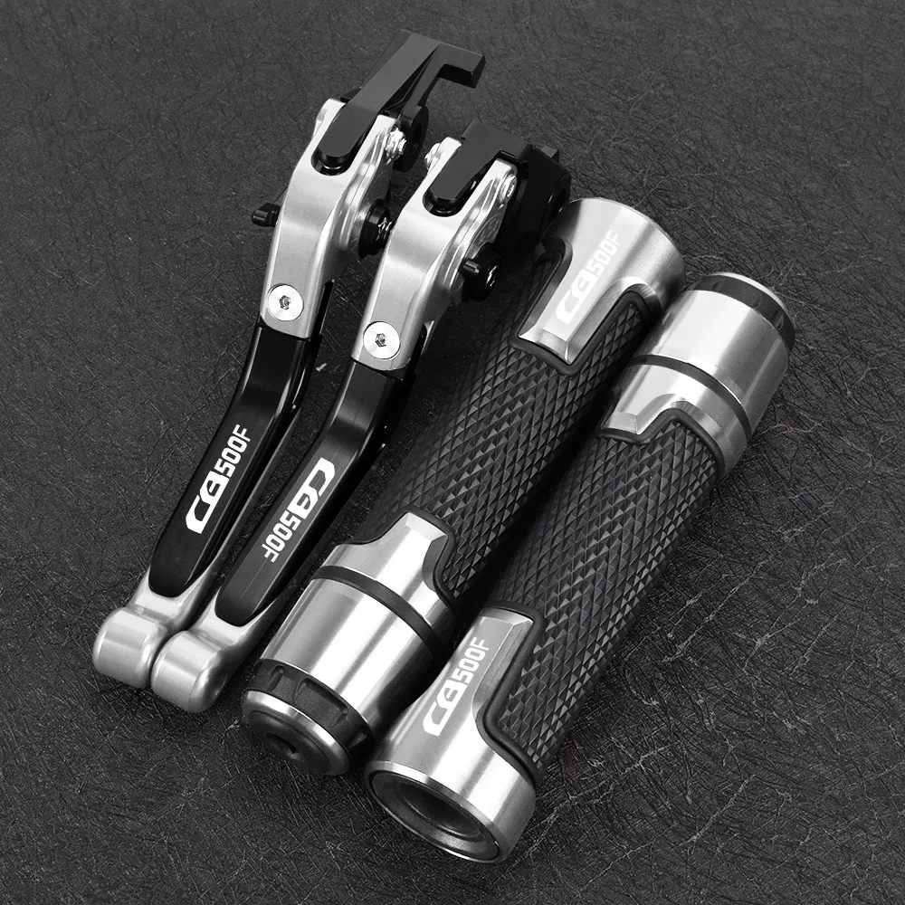 Motorcycle Accessories FOR HONDA CB500F CB 500 F 2013-2023 Extendable Brake Clutch Levers Handlebar Grip Handles bar Hand Grips