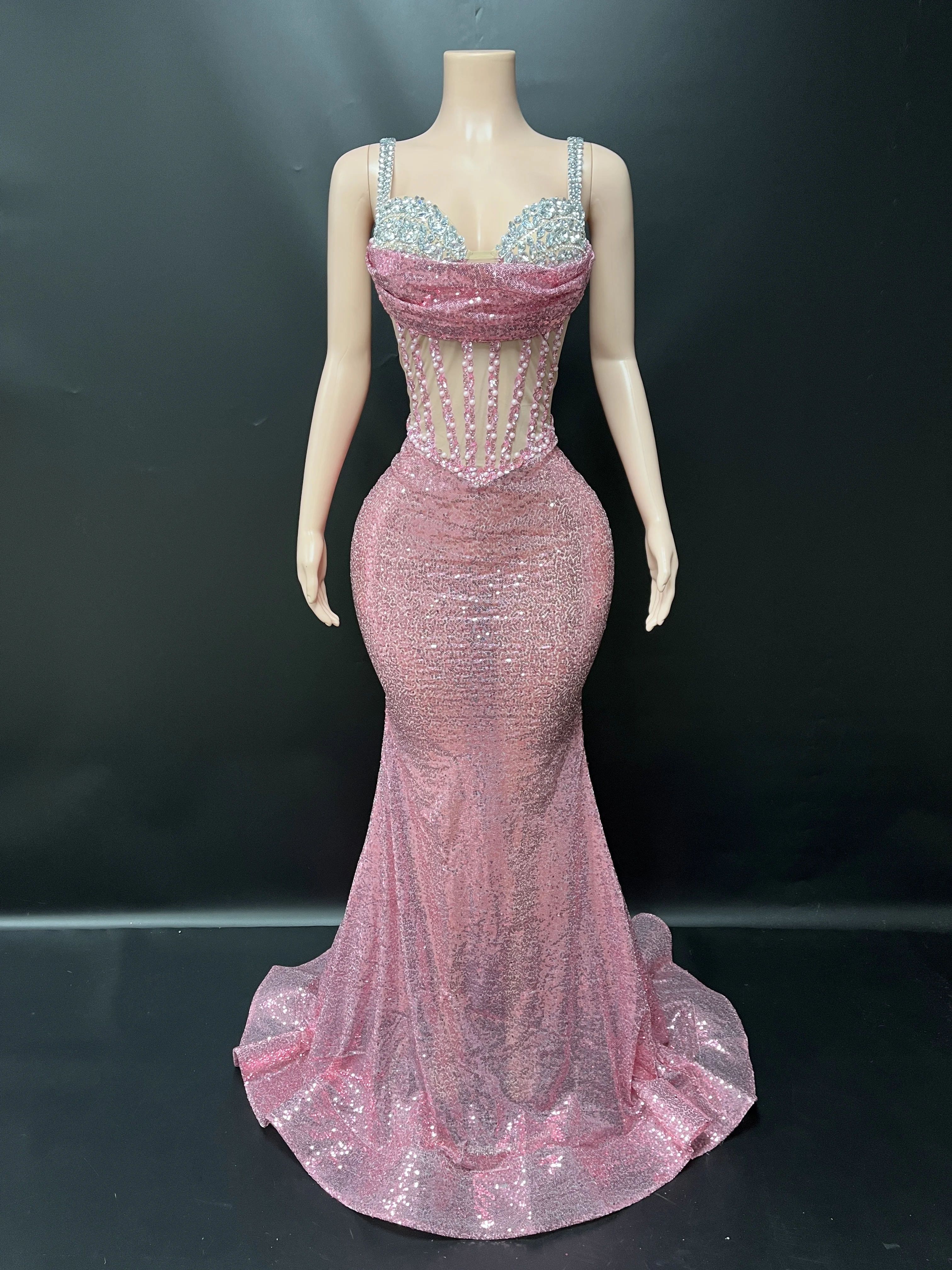 Elegant Pink Rhines… - image