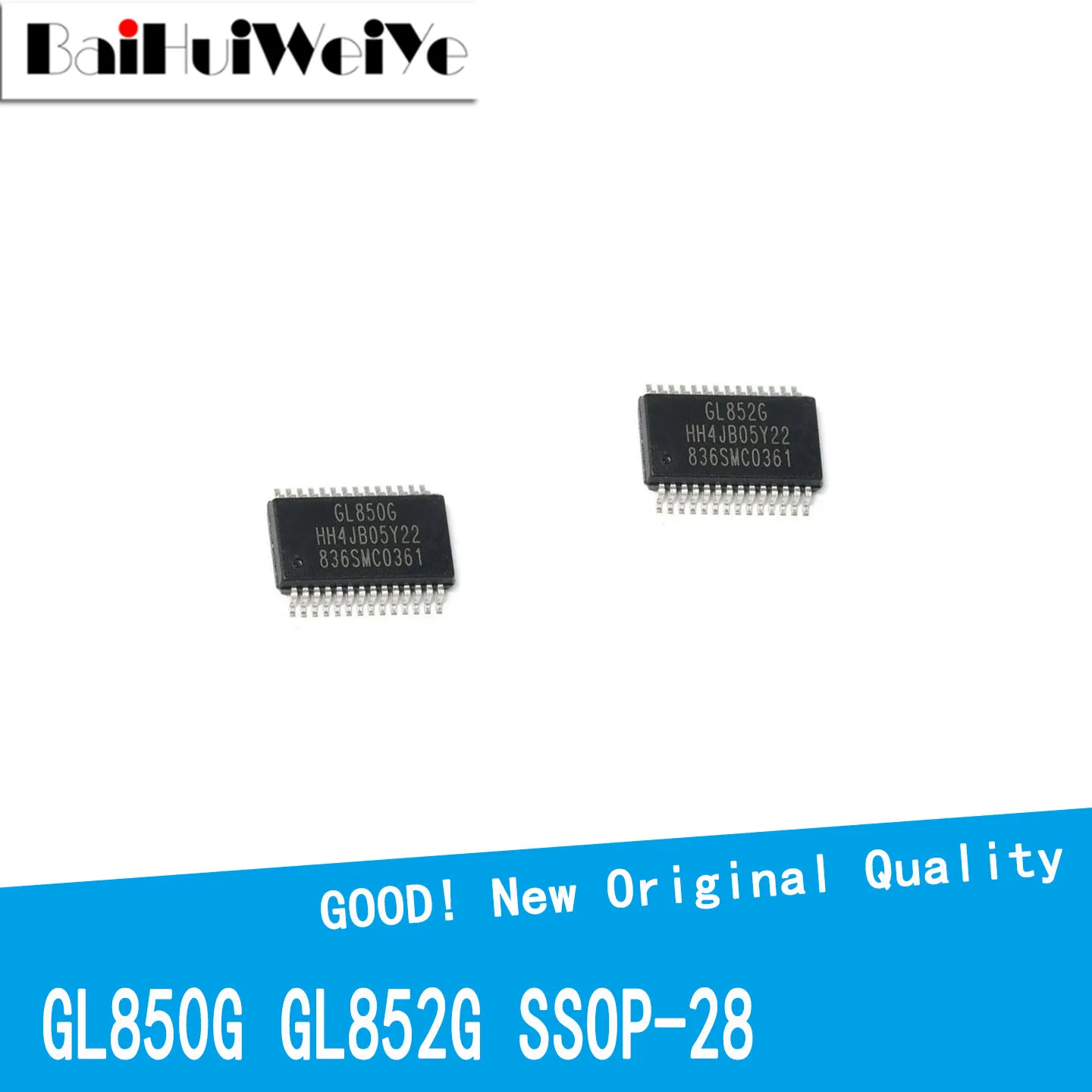 10PCS GL850G GL852G USB 2.0 Central Controller Chip SMD SSOP-28 New Good Quality Chipset
