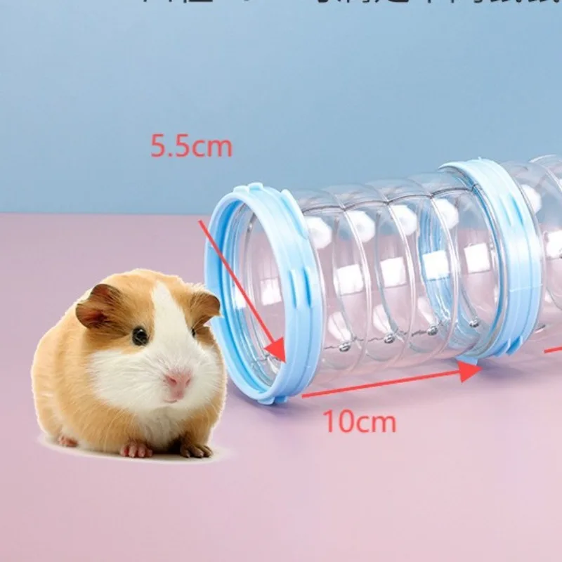 Hamster Toy Maze DIY Remodeled Cage External Tubes Tunnel Set Sports U Pipe Accessories Pipeline Chinchillas Supplies