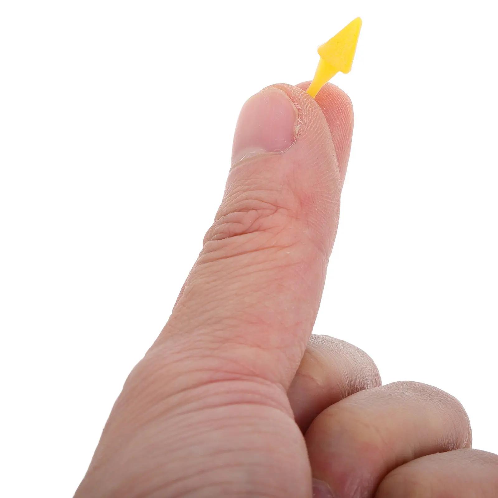 100Pcs Small Yellow Duck Bill Plastic Safety Mouth for DIY Animal Bird Beak Craft Accessories Handmade Stuffed Bird Beak
