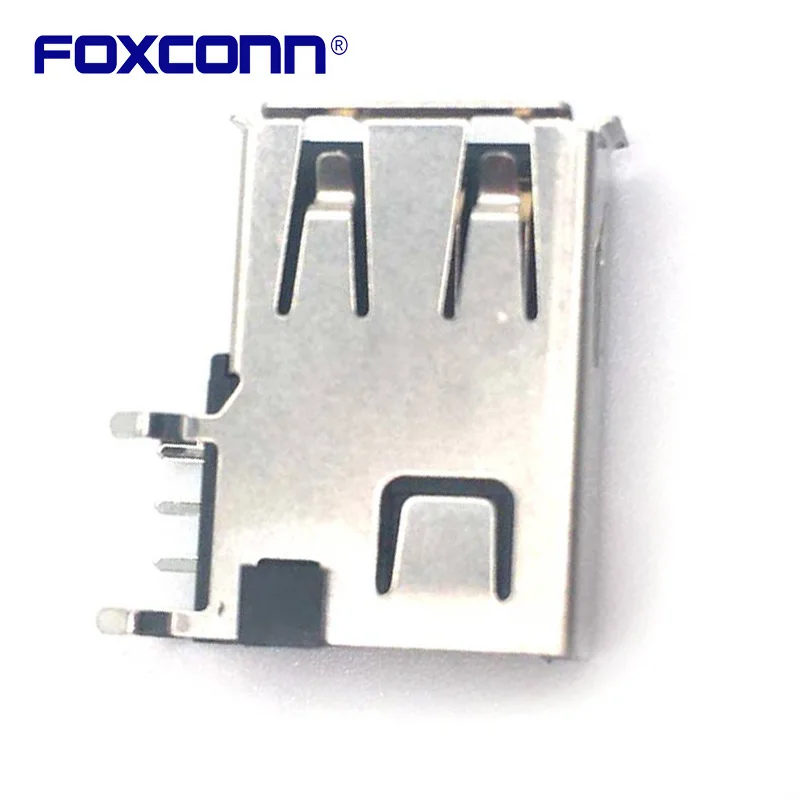 Foxconn UB31193-4SR1-4F Side Insert Flanger USB2.0 Connector Reverse