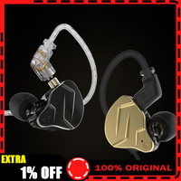KZ ZSN Pro X 1DD 1BA HIFI Hybrid Driver In Ear Earphone Metal Monitor Earphone Bass Earbuds Sport Headset