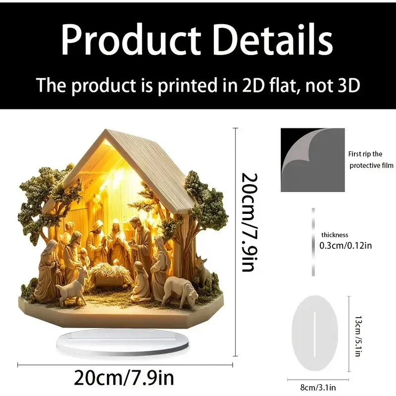 Desktop Decor Family Statue