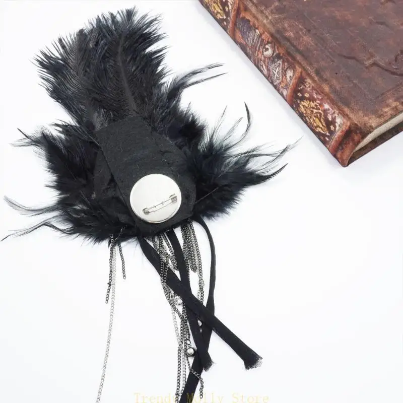 N5KB Creative Pattern Breat Flower Personality Brooch Pin Durability Durability Wedding Chem