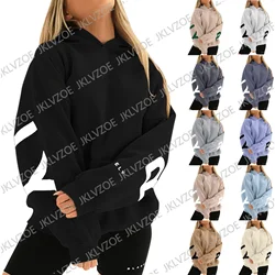 Hoodies Of Men & Women Unisexy Streetwear Vintage Casual Soft Pullover Sweatshirt Printing Letters On Sleeves Y2k Couple Clothes